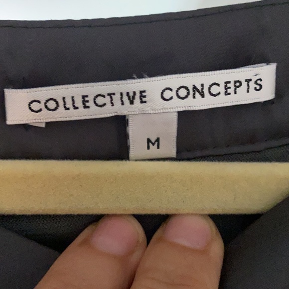 Collective Concepts size medium dress with waist tie.  Gently worn - Picture 3 of 4